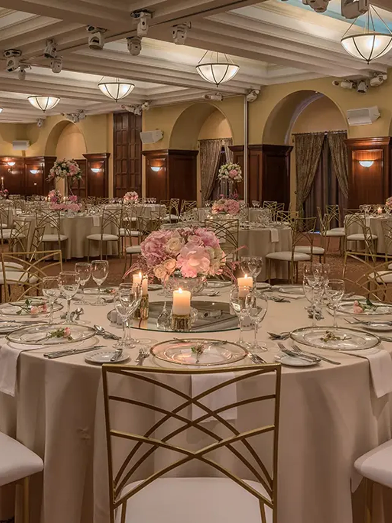 Basilica Wedding Set Up