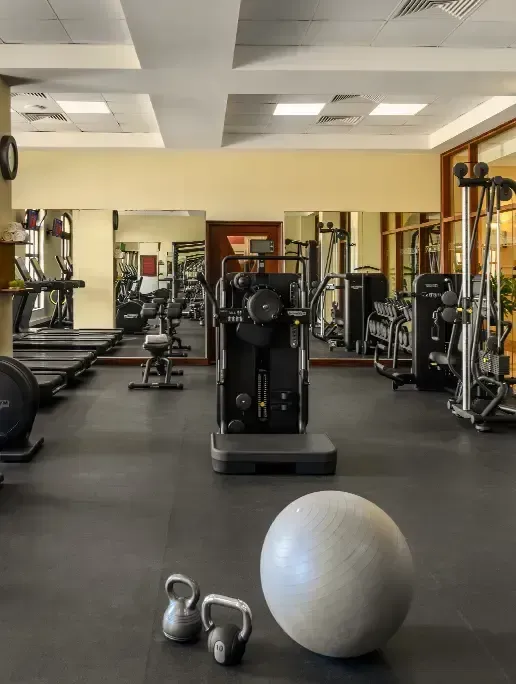 Fitness room at the Hotel Spa in Paphos