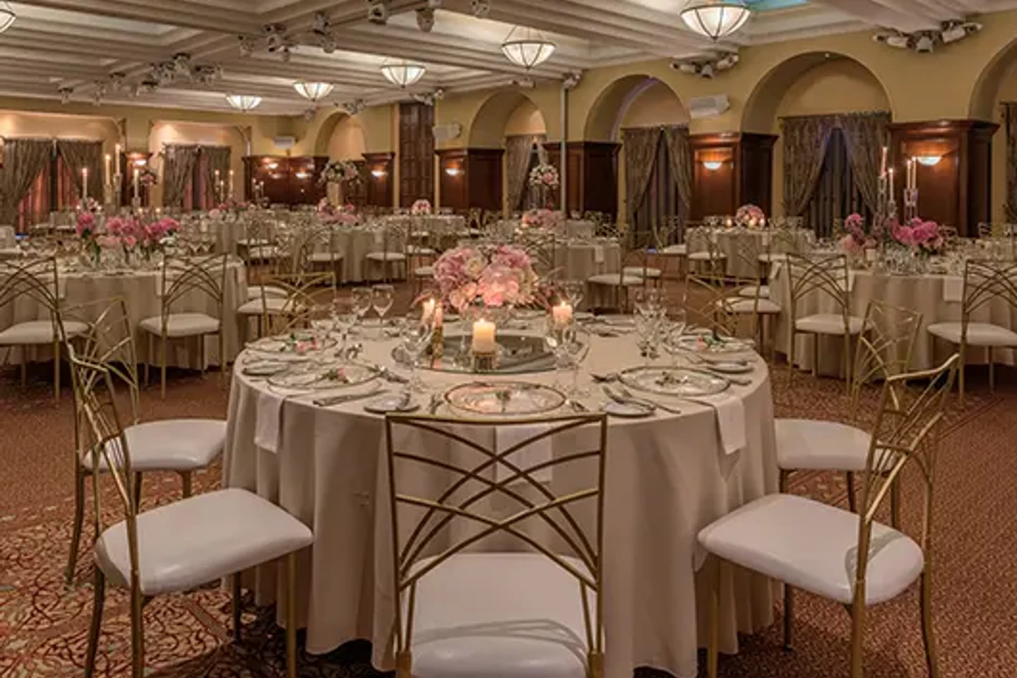 Basilica Wedding Set Up